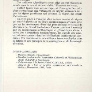 Alternative view of SCIENCES ET TRADITIONS AFRICAINES Le message du Grand Zïmbabwé